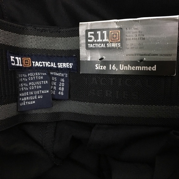 5.11 Tactical Series Women Pants Patrol Duty Uniform B-Class Plus Size 16 NWT - Picture 9 of 12